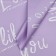 Flower film is matte, "I like you", 57x57cm, lilac, 65 μm