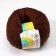 Yarn "children's whim" 50% merino wool, 50% fiber 225m/50g (251 brown)