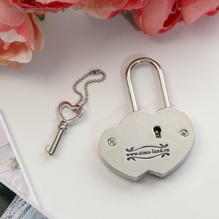 Wedding castle with the key "You and I = Family."-4