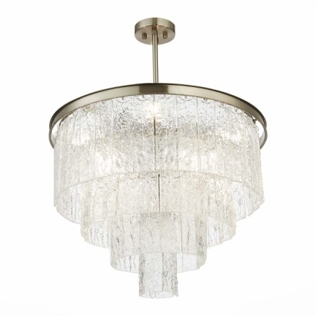 Ceiling Ceiling ST LUCE. SL1230.102.08. Stabia. 8x60 W, E14, 60x60x75 cm, Nickel color-4