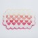 Cookie box, confectionery packaging with PVC lid, I love you, 21 x 10.5 x 3 cm