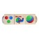 Wooden cubes "color", on the axis, 3 cubes