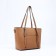 Zipper bag with lightning, the color is light brown
