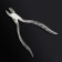 Pedicure nippers "Premium", hidden spring, 13 cm, blade length - 16 mm, silver color