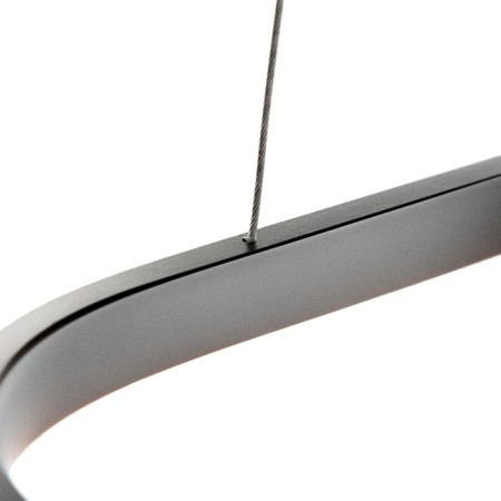 Bayerlux "Fani" chandelier 1+2LED 50W 3 Black modes 25x58x15-85 cm-9