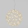 Suspended Bogate’s Aliote 450/1, LED, 30 W, 3000K, 2403LM, 400x400 mm, Copper color