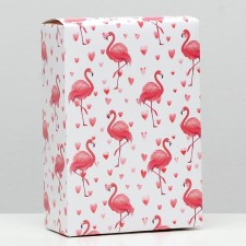 Fucking Flaming box, 16 × 23 × 7.5 cm