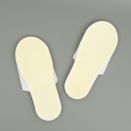 Slips are disposable, terry, sole 5 mm, white, 42 p.-4