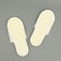 Slips are disposable, terry, sole 5 mm, white, 42 p.