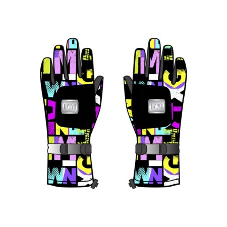 Winter gloves for girls, size 18-2