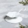 Climb "Flower N" metal per 1 candle, 9x3.5 cm, white