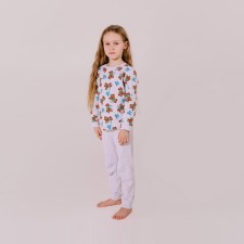 Пижама детская Funny kids, рост 86-92 см