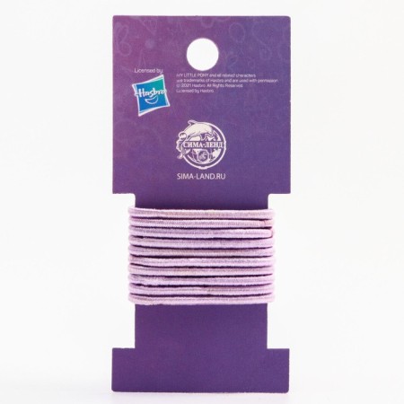 Hair elastic bands, 10 pcs, lilac, My Little Pony-2