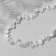 Plastic beads on the “Pearls” threads 1.2 × 1 × 0.5 cm, (set 120 pcs.), White color