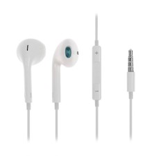 Luazon W-30 headphones, inserts, microphone, white