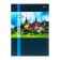 Business block of A4, 160 sheets "Old Castle", glossy lamination, 5-color block, block 65 g/m2