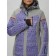 Ski jacket women's, size 52, purple color