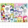 A set of paper figures "Anime", A4, 2 pcs. 36 p.
