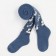 Pantyhose children's terry, color Denim Melange, height 92-98 cm