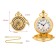 Pocket watches "sugar", quartz, d dial - 3.5 cm, chain -38 cm