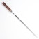 Shampoo corner, with a wooden handle "eco" working part - 40 cm, 63 x 1.2 cm, steel - 2 mm,