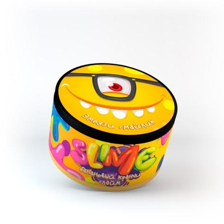 Small Slime Slime "Emoji Smileik", series "Young Chemist"-2