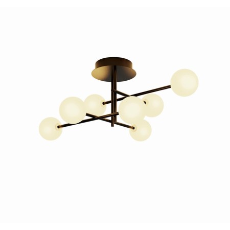 Ceiling chandelier Mantra Cellar, G4, 7x5W, 690x515x280 mm, black color