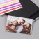 Photo album 25 sheets (stickers+rings) "Texture wood and stone" 19x27x3 cm