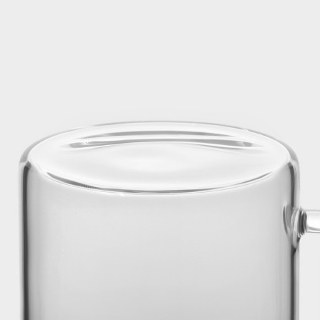 Set of glass mugs Magistro Gloria, 320 ml, 11 × 8 × 9 cm, 2 pcs-6