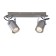 Luigi lamp, 2x50W GU10, nickel color, chrome