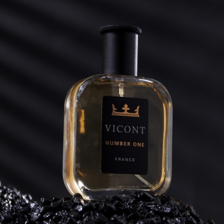 Men's toilet water Vicont Number One, 100 ml (based on glass and shyprea aromas)-1