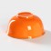 Porcelain salad Magistro "Cerera", 650 ml, d = 15 cm, color orange color