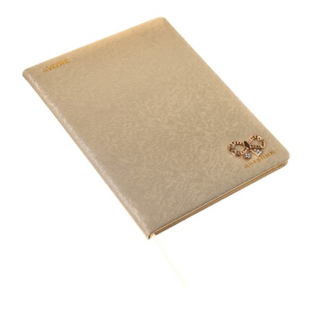 Universal diary for grade 1-11 Bow, hard cover, artificial leather, foil embossing, lies, 80 g/m2-1