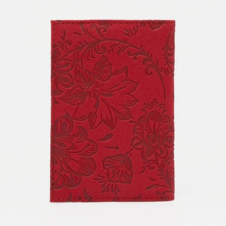 Cover for passport, red color-1