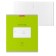 Notebook 12 sheets in the Erichkrause Bright line "Classic", cover coated cardboard, green