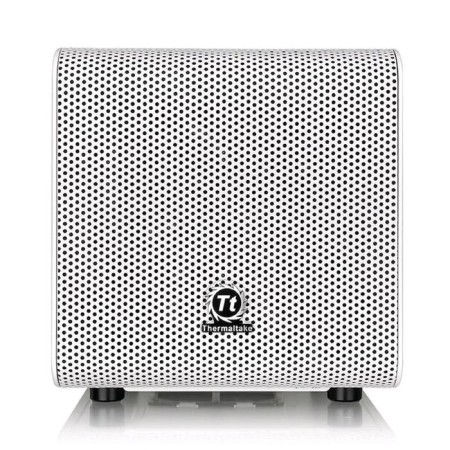 Корпус Thermaltake Core V1 Snow, без БП, miniITX, Desktop, белый-1