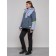 Ski jacket female winter, size 56, purple color