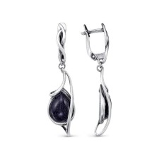 Earrings of the Anterurine Blue line, echoing with oxidation