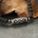 Bracelet from lava with bead Ji "Five Eye" No. 2