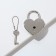 Wedding castle with the key "Love Forever."