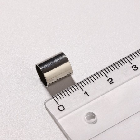 Magnetic lock castle, l = 20 mm, v.d = 8mm, (set 3pcs), silver color-2
