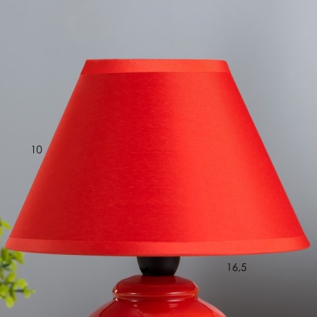 Table lamp "Azalia", 220V, red Risalux-1