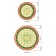 Tables New Year's Ethel "New Year's Magic" d = 220cm +/- 3cm with GMVO, HL100%