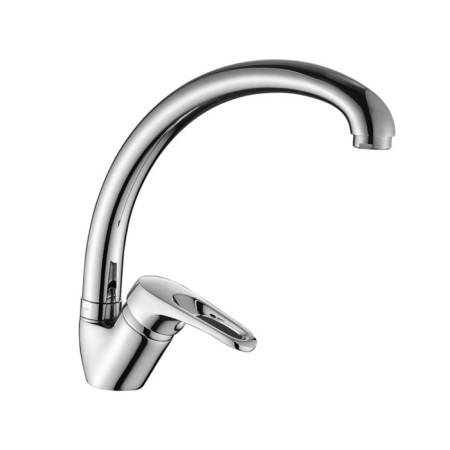 Decoroom DR72021 kitchen mixer, single -leaf, spout length 203 mm, chrome