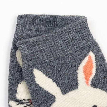 Women's socks collorista "bunnies", district 36-40 (23-25 ​​cm)-1