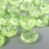 Buttons plastic on midnight "Yellow crystal" 1.3x1.3 cm set 35 pcs 4.8x3.7x3.7 cm
