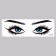 Stick 3D Interior Eye 58*20cm
