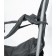 A chair with adjustable back inclination, 60 x 55 x 51/107 cm, black/gray color