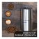 Gelberk GL-CG536 coffee grinder, electric, knife, 200 watts, 75 gr, silver