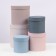 Set of round boxes 5 in 1 "sea" 20 x 20 x 20 - 15 x 15 x 15 cm